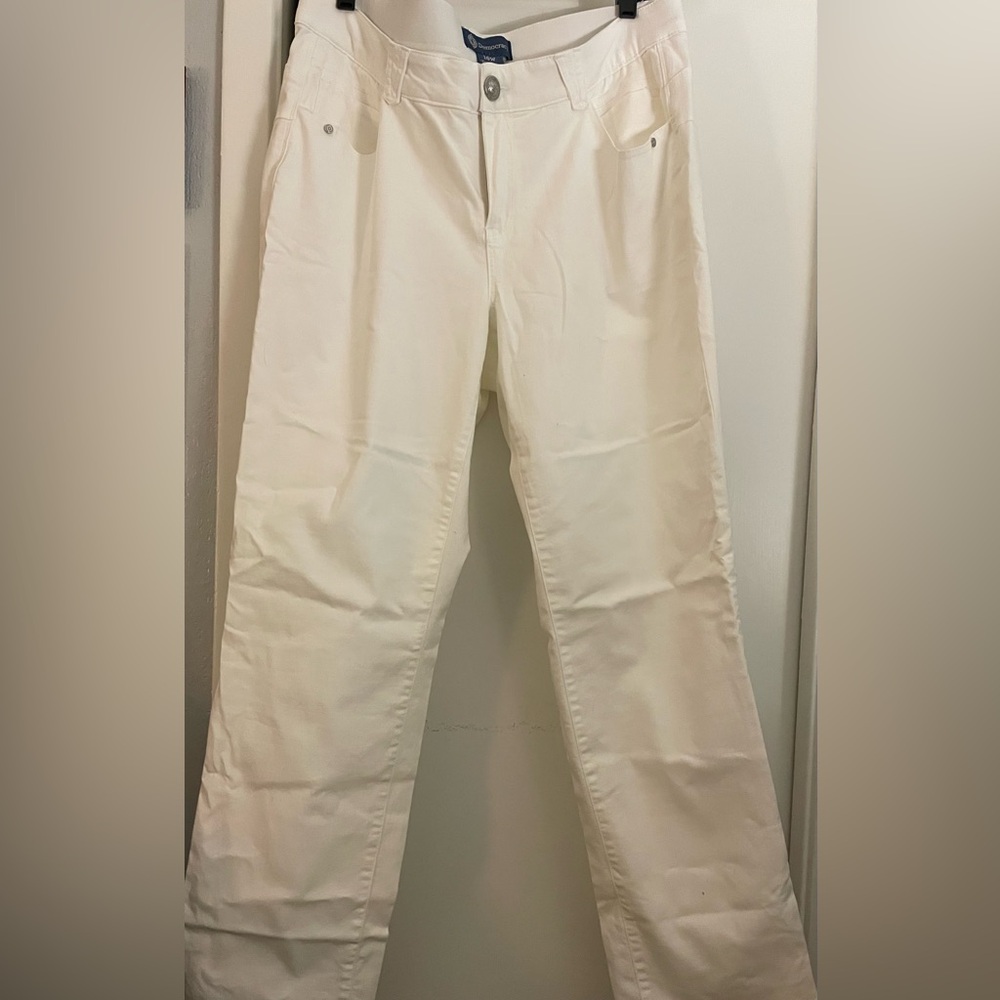 Democracy white denim jeans size 16W